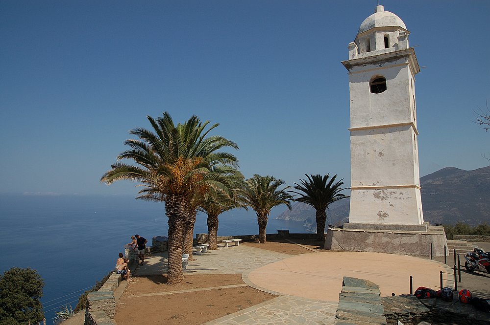 Cap Corse, Canari, Aussicht vom Kirchturm 3.JPG